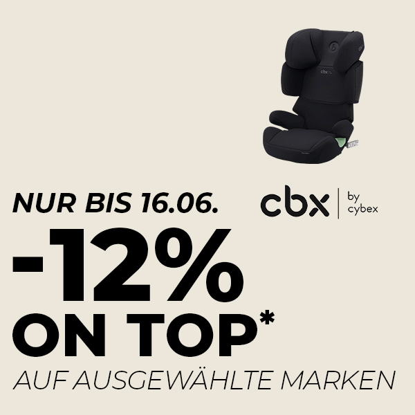Werbung für 12% Rabatt on Top auf ausgewählte Marken bis 16.06.