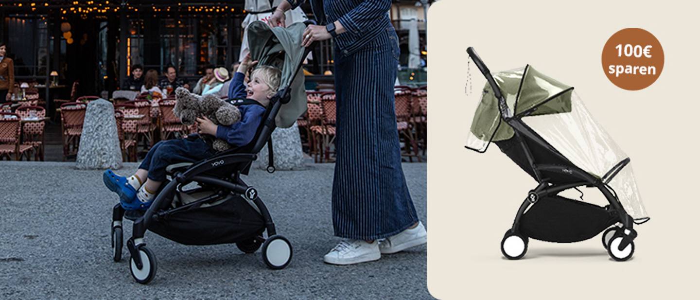 100€ sparen* auf Bundle YOYO® Buggy inklusive Regenschutz