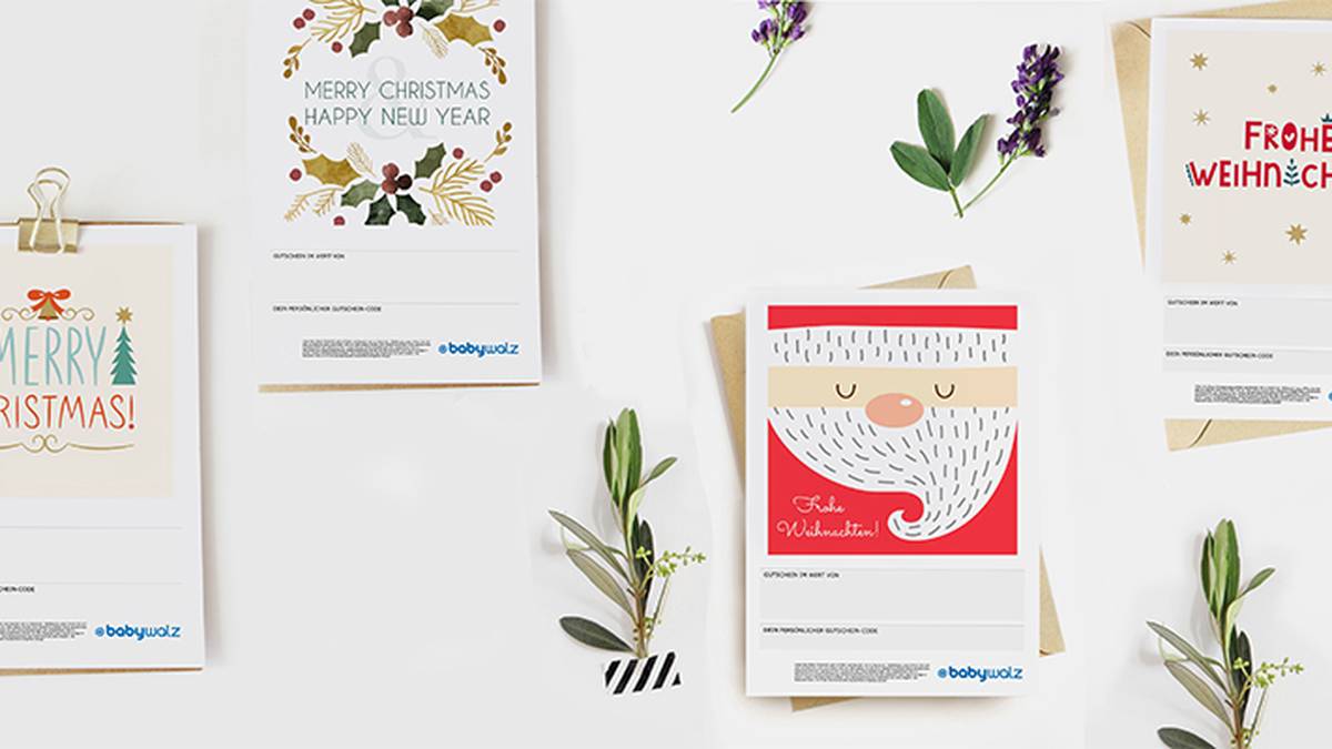 Verschiedene baby-walz Gutscheine