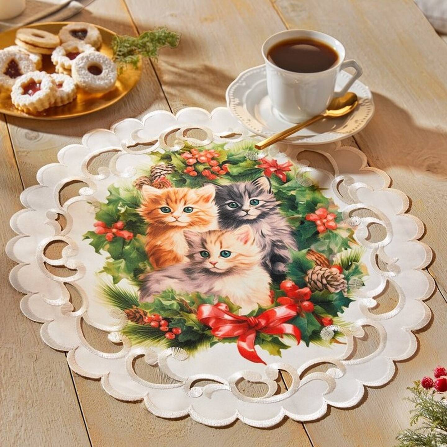 Unterdecke „Weihnachtskätzchen"
