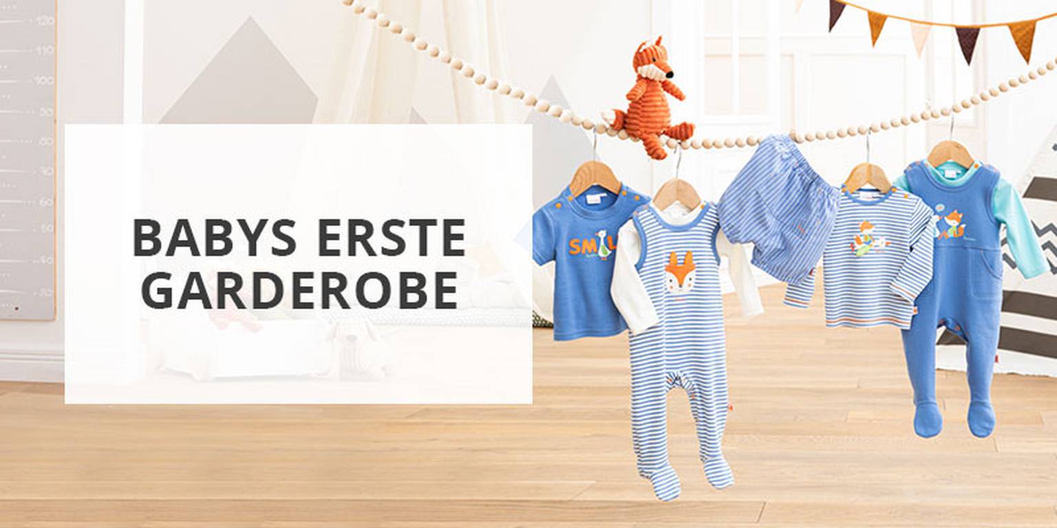 Babys erste Garderobe