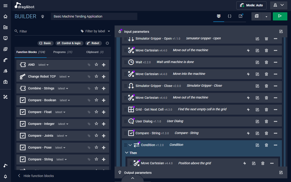 Abbildung Software-Oberfläche des Builders