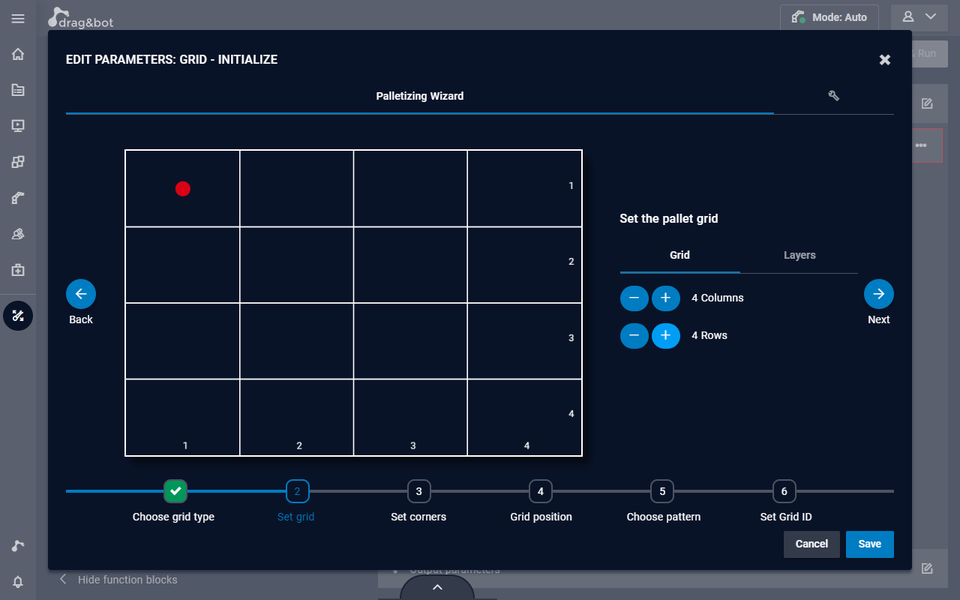 Software-Oberfläche und Video-Symbol des Custom Wizards