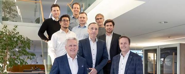 Group picture Board KEBA and drag&bot founders