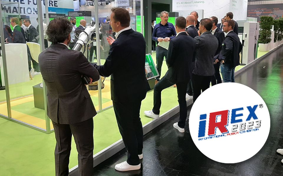 Das Bild zeigt den KEBA-Messestand.