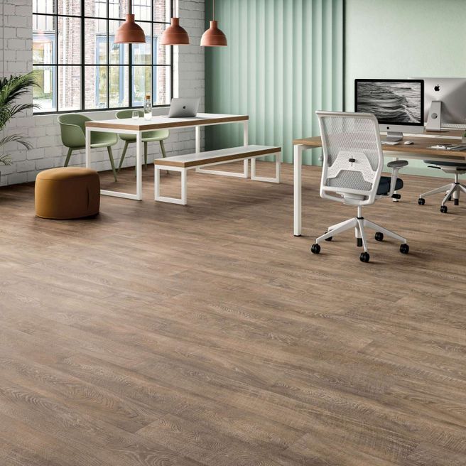 Horizon in Small Parquet  Amtico Commercial LVT Flooring