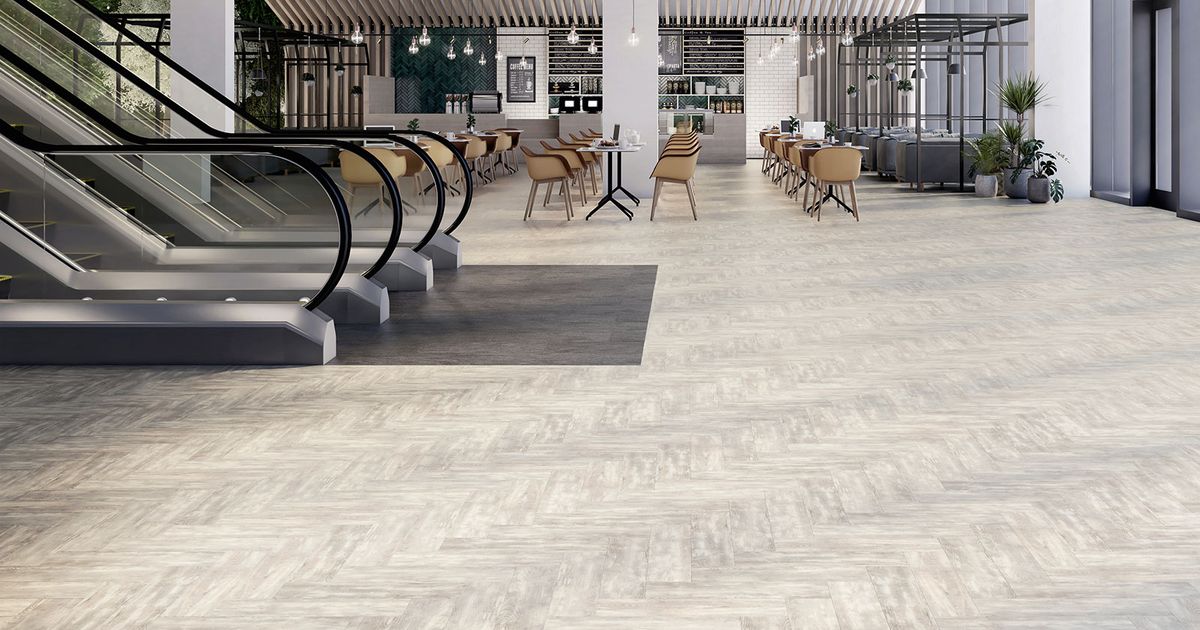 Specifying LVT over Sheet Vinyl Amtico Commercial