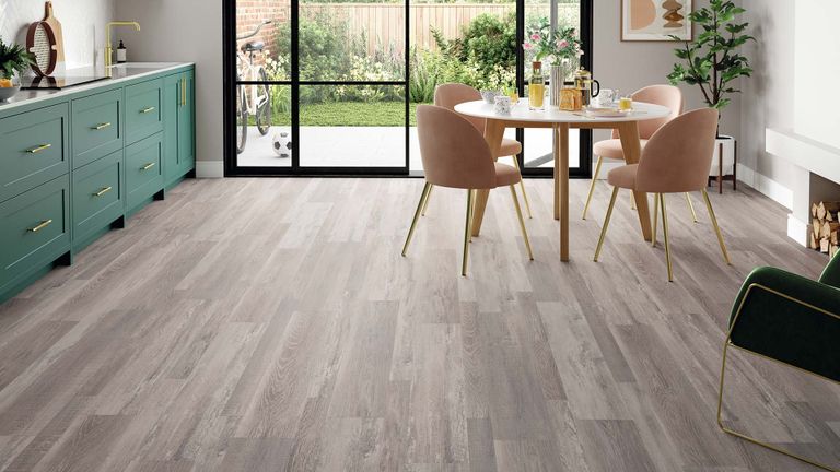 Dining Room featuring Amtico Urban Salvaged Timber LVT flooring