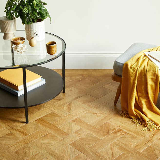 Design Feature Amtico Form in Basket Weave Amtico Flooring