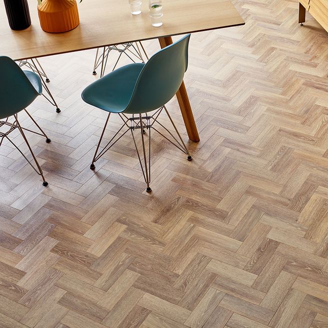 Mulled Oak, SS5W3313 laid in Small Parquet - from the Amtico Spacia collection.