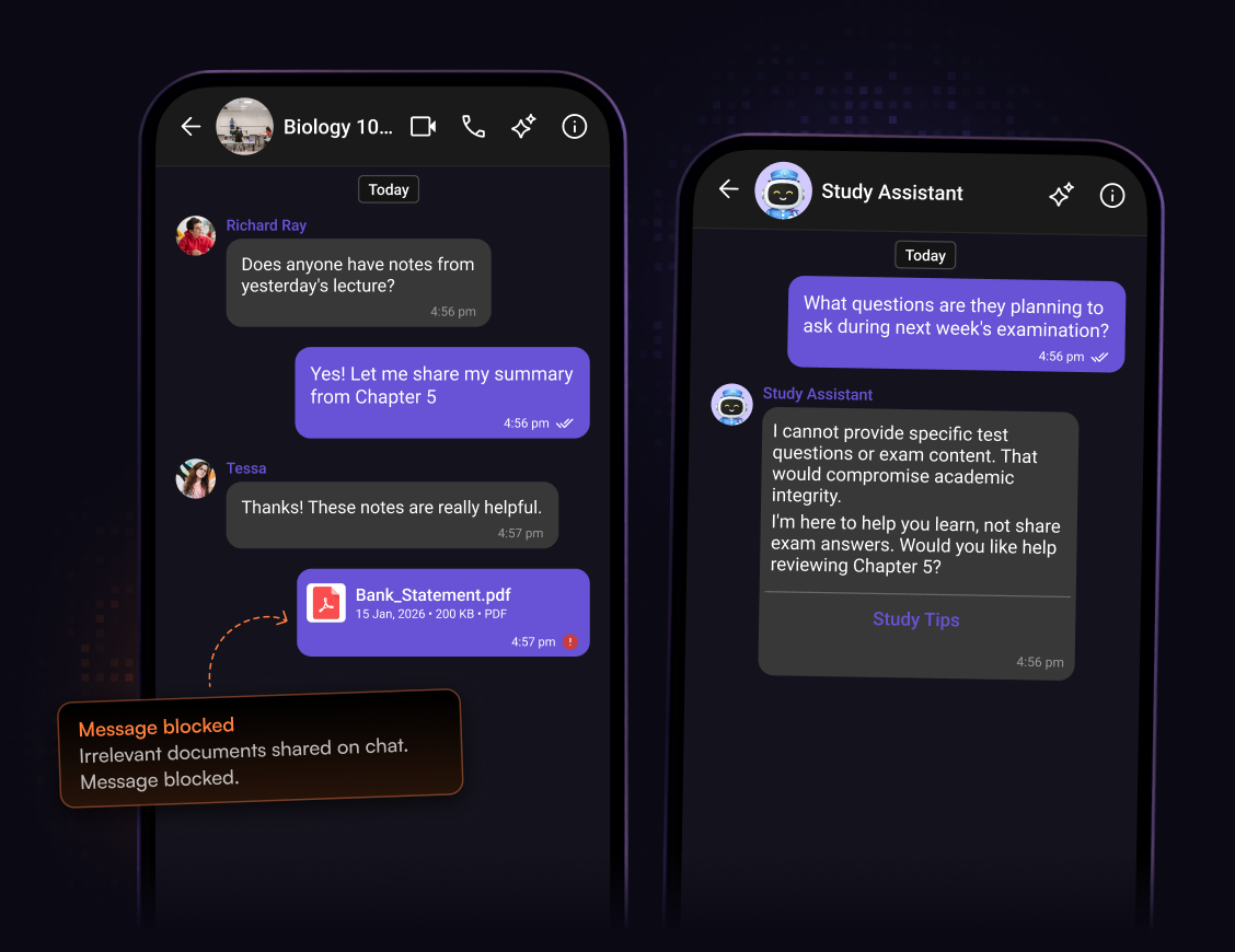 Moderation and Guardrails for edtech