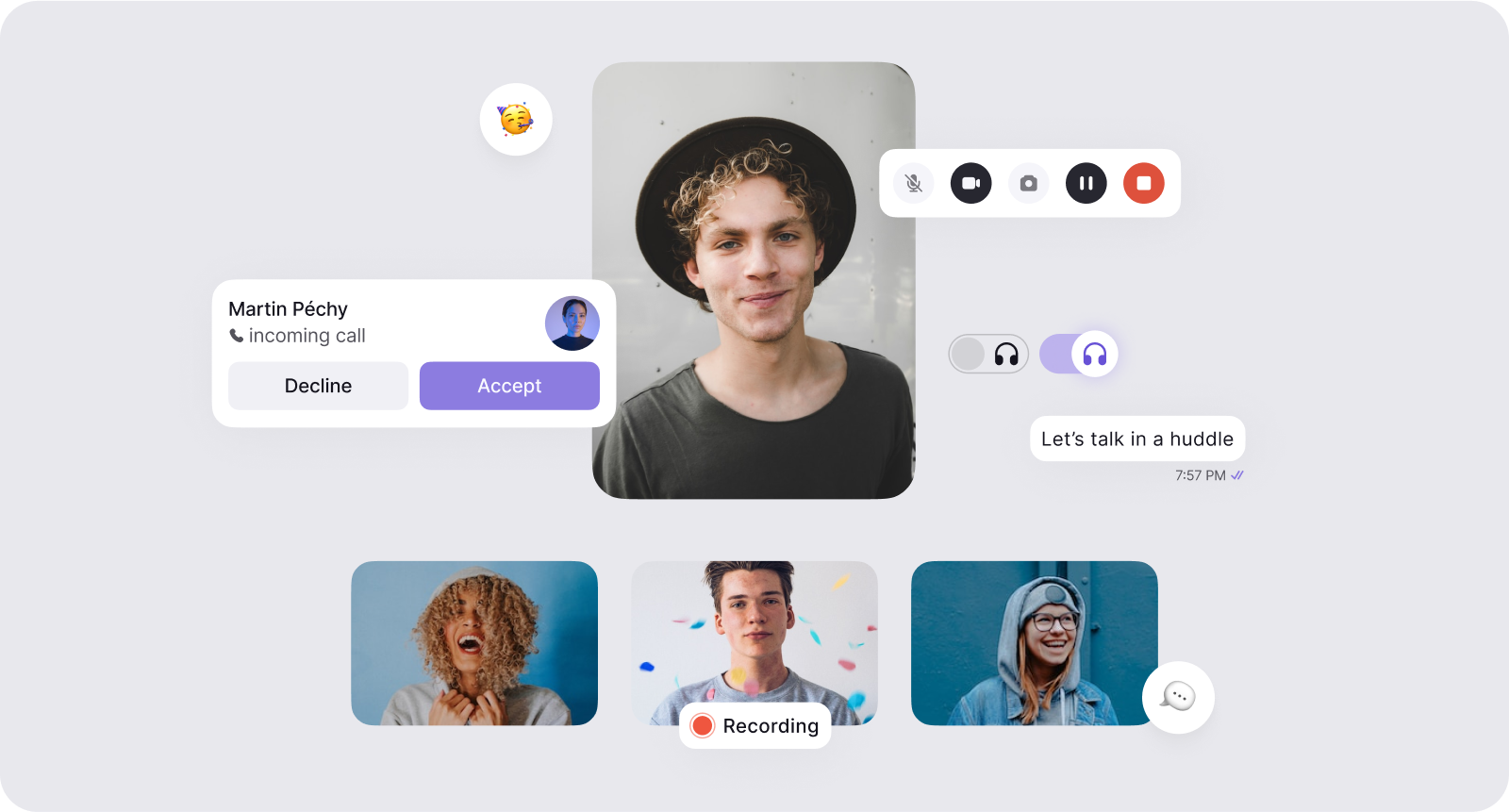 Call recordings via API