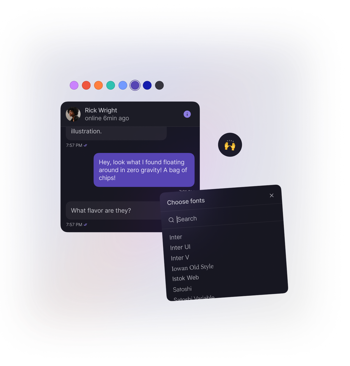 Color set, Chat iOS SDK