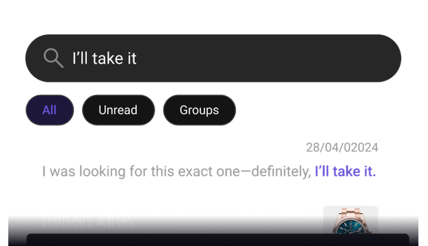Conversational search