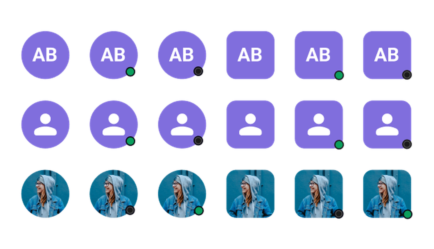 CometChat UI Kit components user avatars