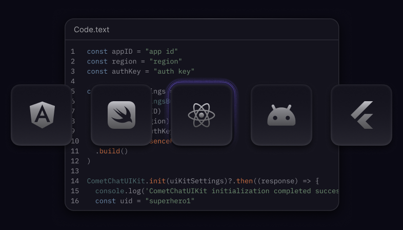 CometChat SDK set