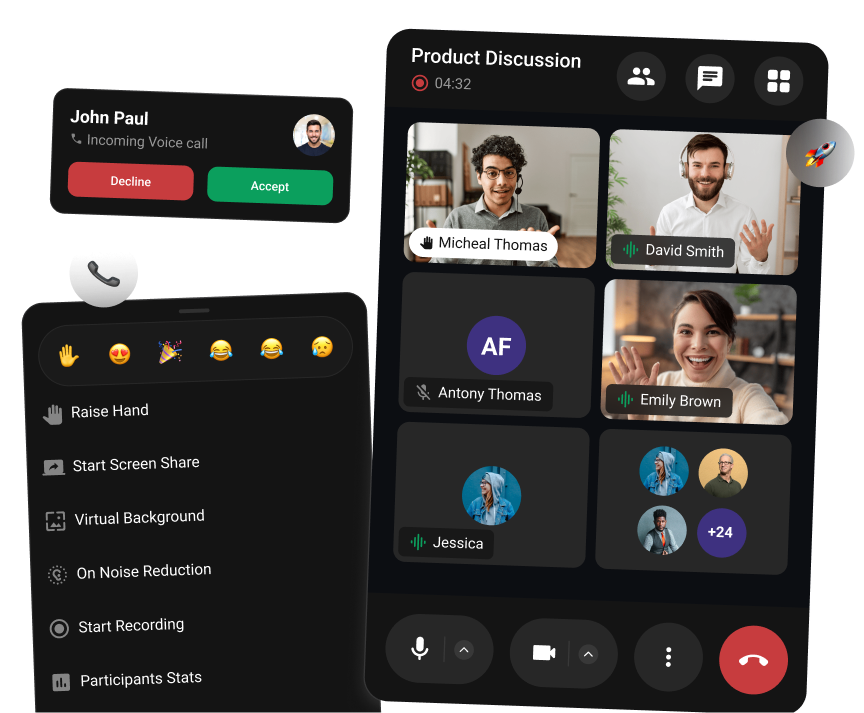 Voice and video calling banner image