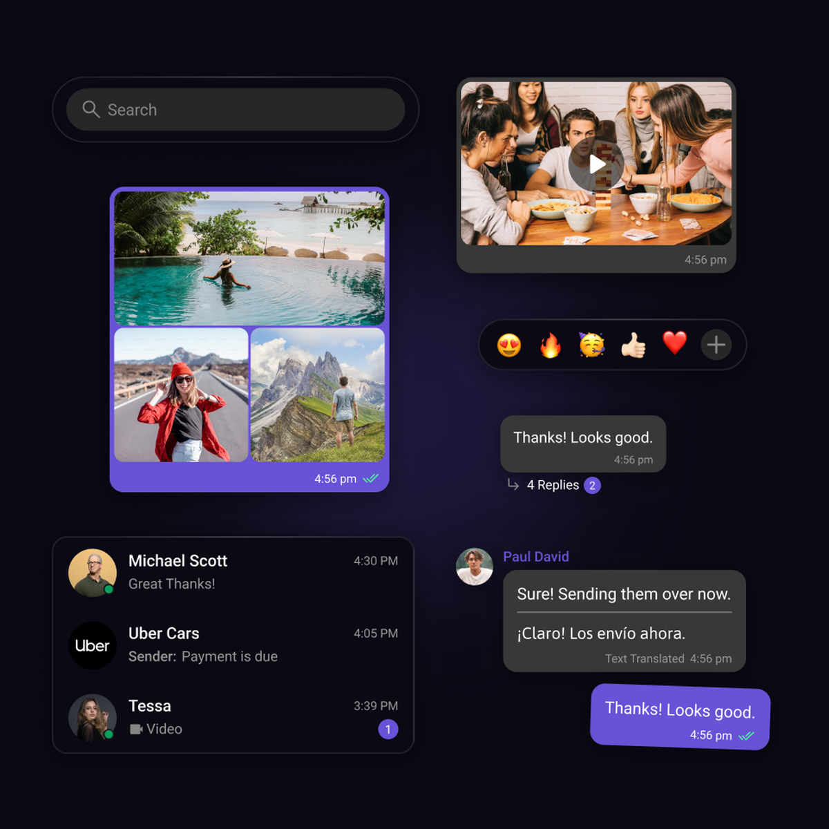 UI Kit components for building in-app chat