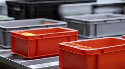 Stabile Kisten zur vielfachen Verwendung in der Lebensmittelproduktion