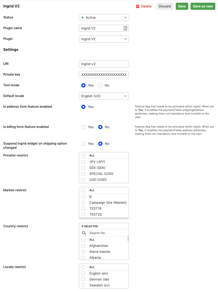 IngridPluginSettings
