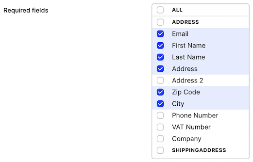 CheckoutFilters