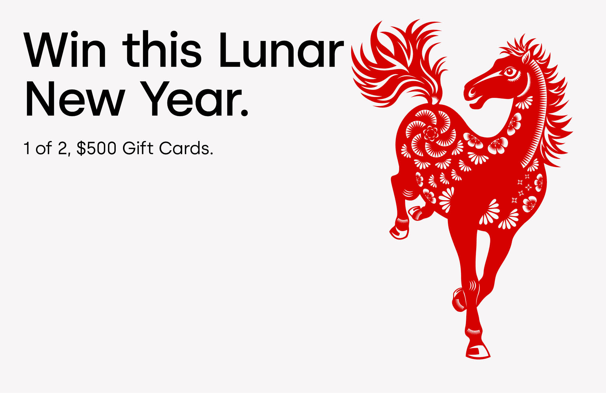 Win this Lunar New Year