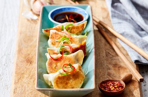 Shanghai Pan Fried Dumplings