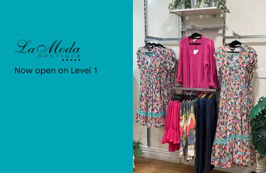 La Moda Boutique now open