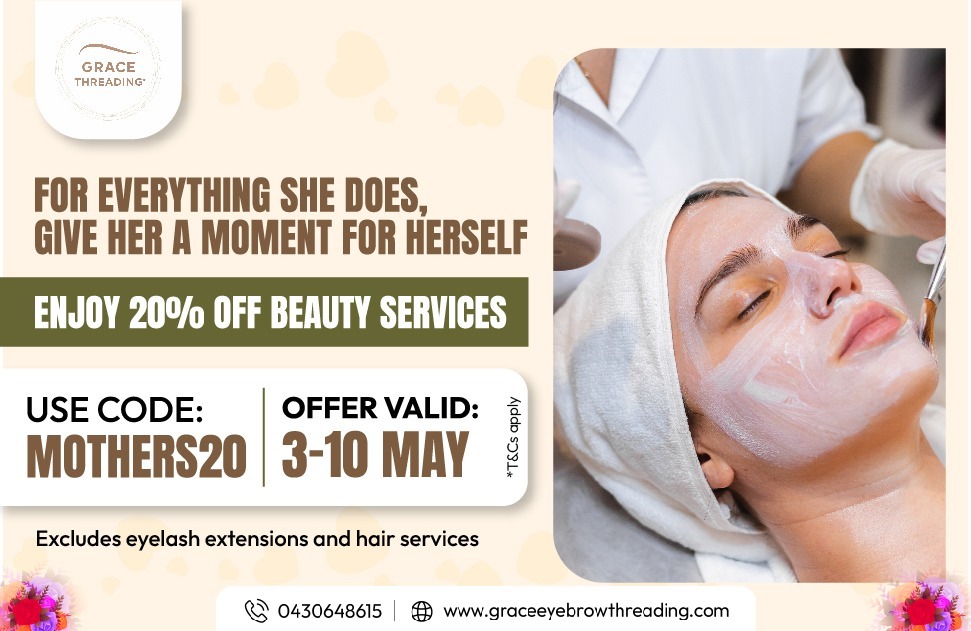 Mother's Day at Grace Beauty and Threading