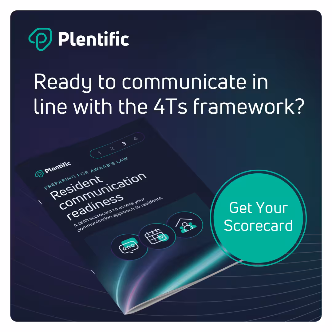 resident comms scorecard cta