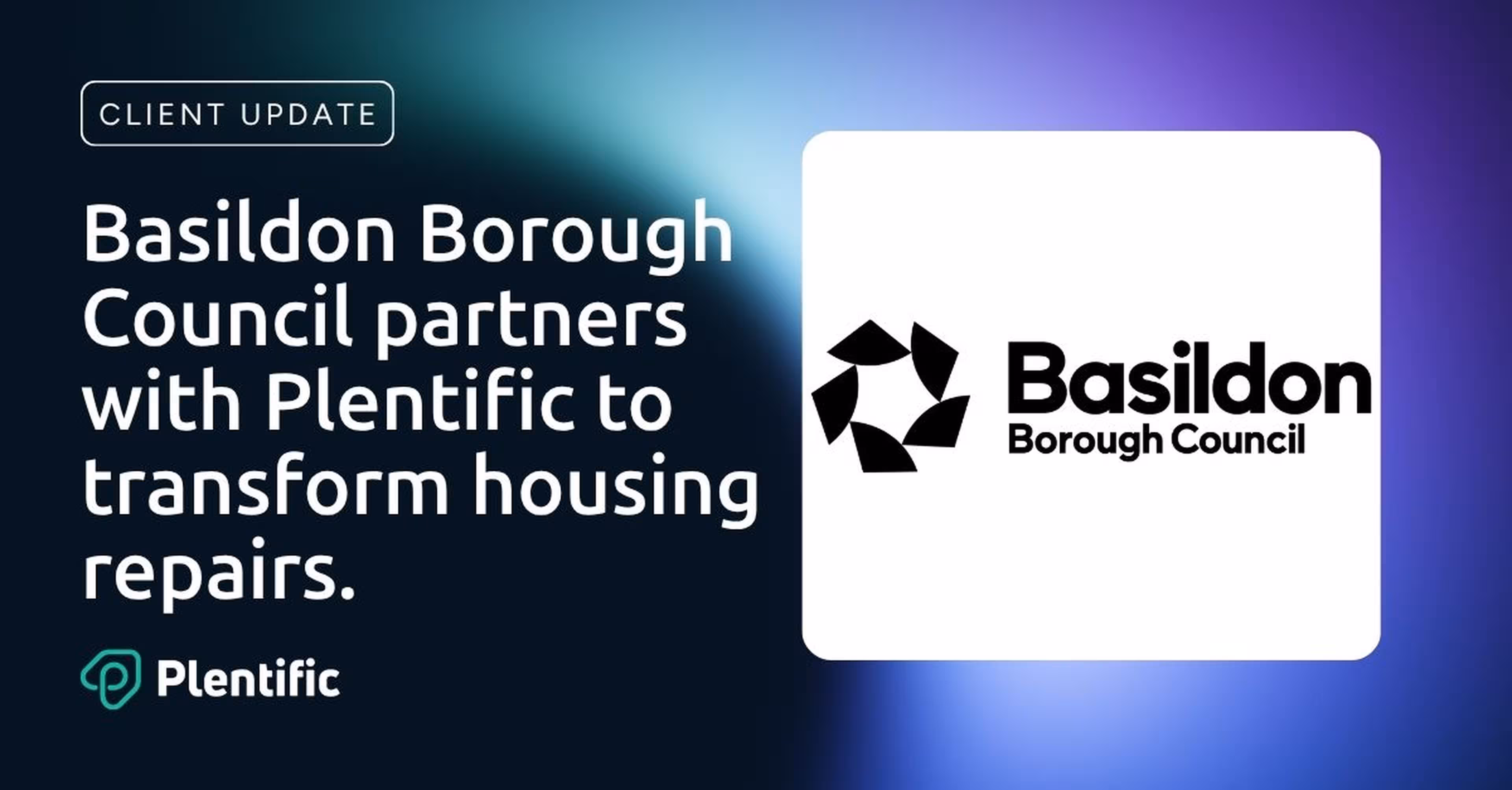 basildon borough council partners with plentific to transform housing repairs