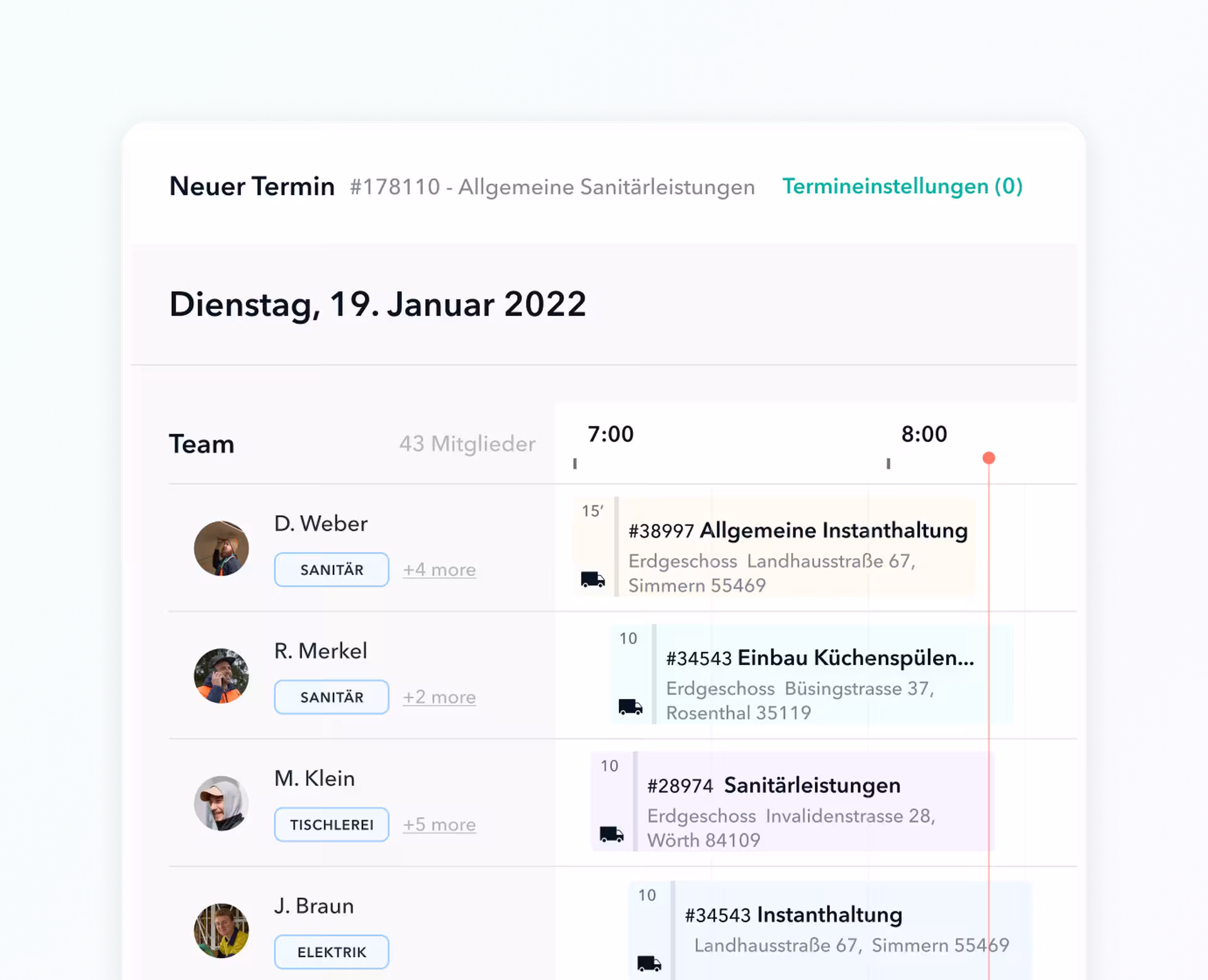 workforce management de4