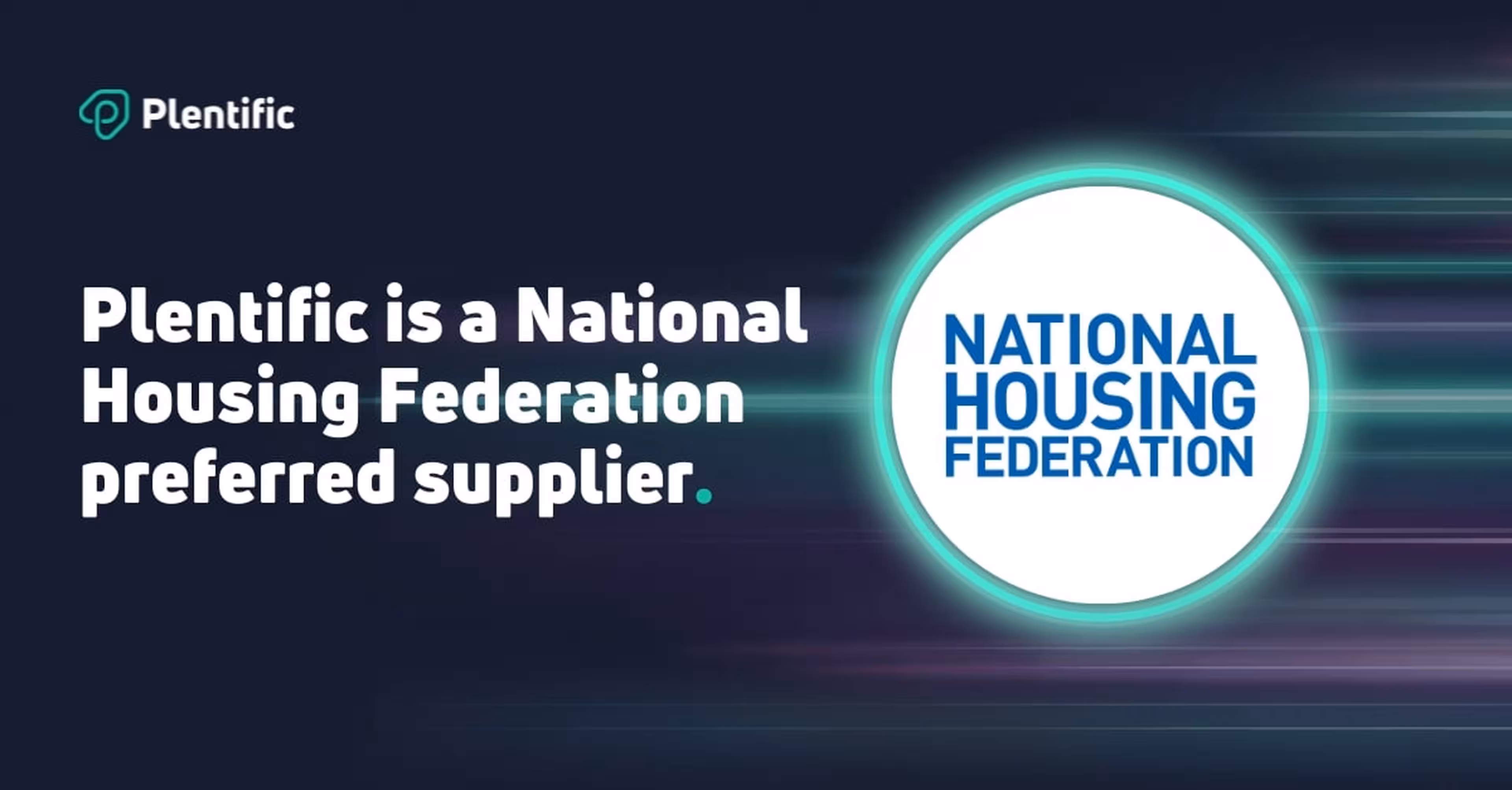 We have partnered with National Housing Federation as a preferred supplier