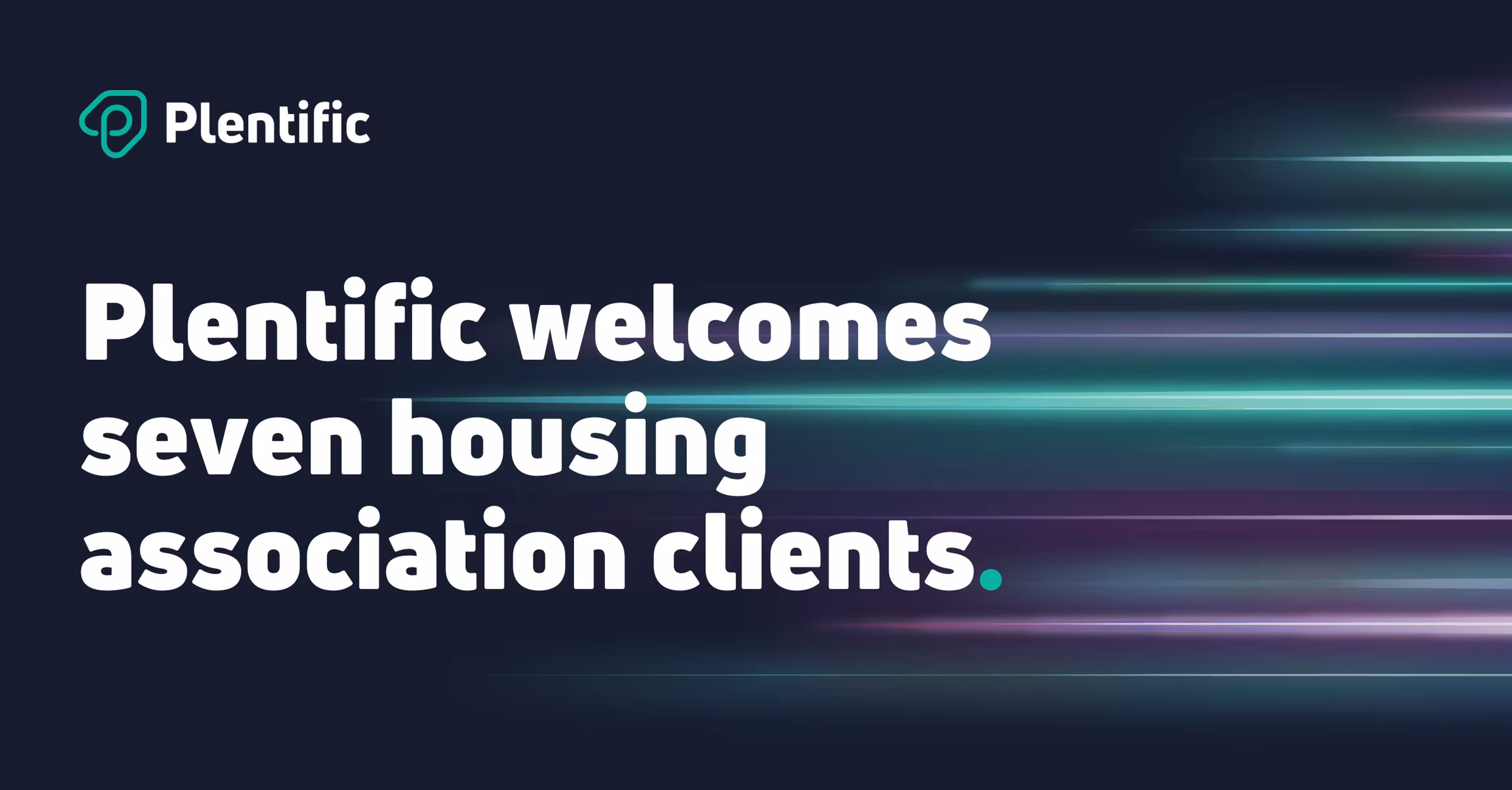 Seven prominent social housing landlords select Plentific, adding over 157,000 properties to its platform