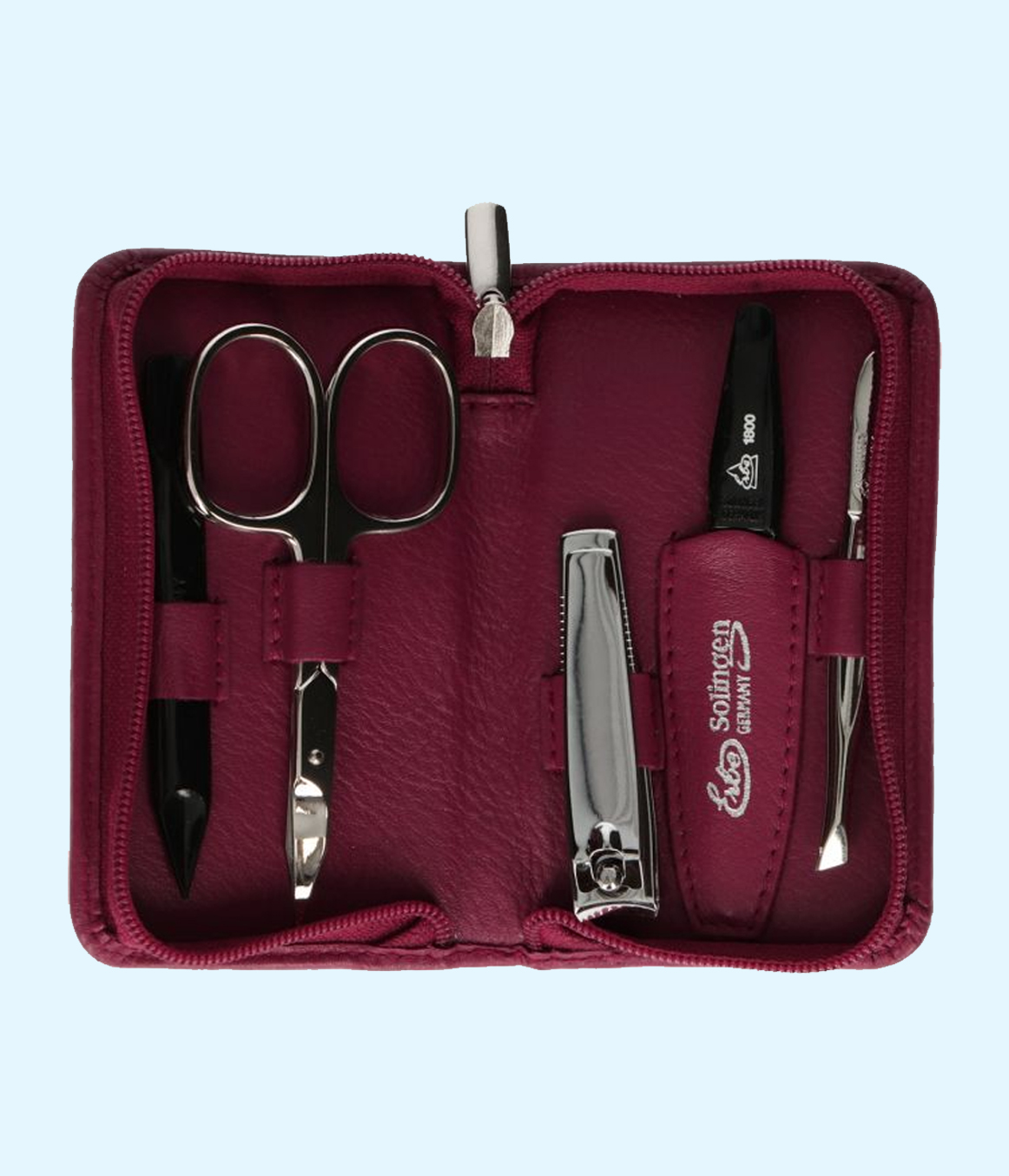 Erbe Solingen 5-delige Manicure Etui Rose