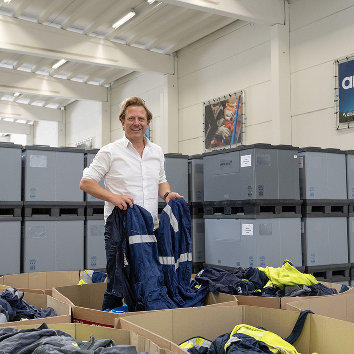 Vincent Siau representing Alsico’s ARX initiative focused on responsible workwear innovation.