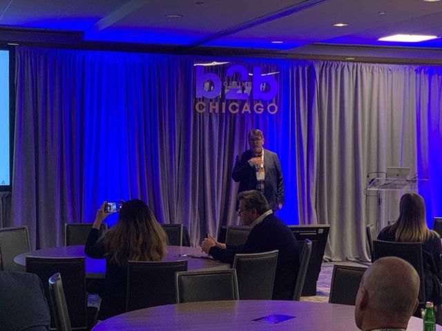 A photo of Brian Browning at B2B Online Chicago 26