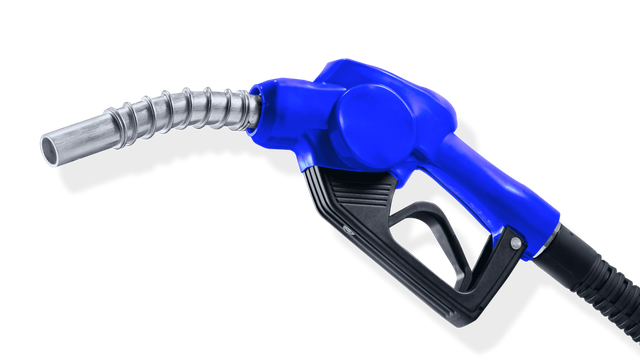 a blue gas nozzle