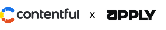Contentful & Apply Logos