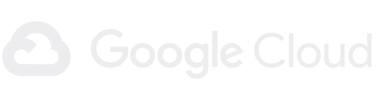 Google Cloud logo in light color.