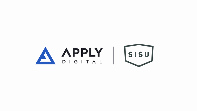 Apply Digital logo next to Sisu logo