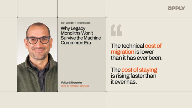 why legacy monoliths won't survive the machine commerce era