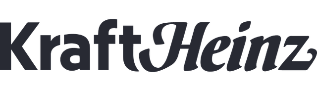 Kraft Heinz logo in dark grey