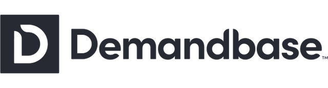 Demandbase logo in dark grey.