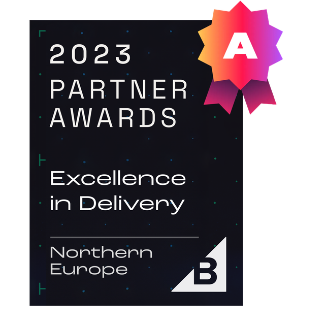 2023 Partner Awards: Excellence in Deliver for Northern Europe.