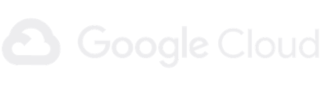 Google Cloud Platform logo in white.