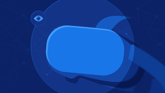 Illustration of VR goggles.