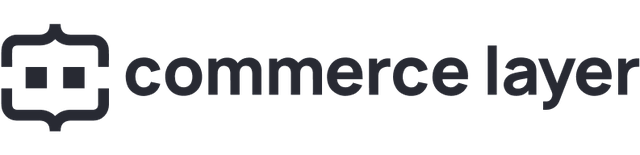 Commerce Layer logo in dark grey.