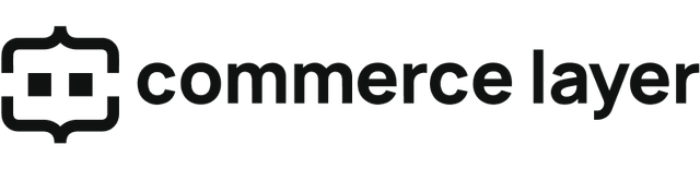 Commerce Layer logo in black.