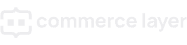 Commerce Layer logo in white.